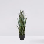 SANSEVIERIA ARTIFICIAL EN MACETA 100 CM