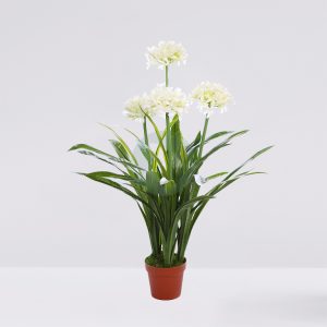 Allium Artificial En Maceta 80Cm