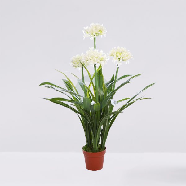 KD9023.01.jpg Allium Artificial En Maceta 80Cm - Imagen 1