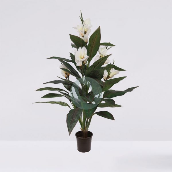 24090M.02.jpg Planta Cana Musa Artificial En Maceta 107 Cm - Imagen 1