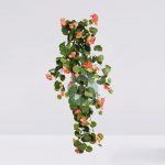Geranio De Colgar Artificial 110 Cm