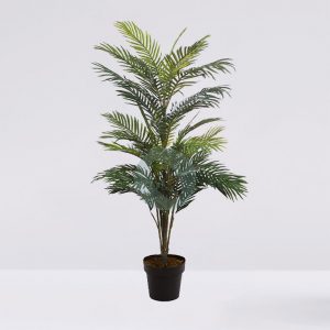 Palmera Areca Artificial 122Cm Con Maceta