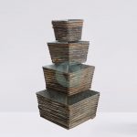 Base Zinc Cuadrado Set X4 - Imagen 2