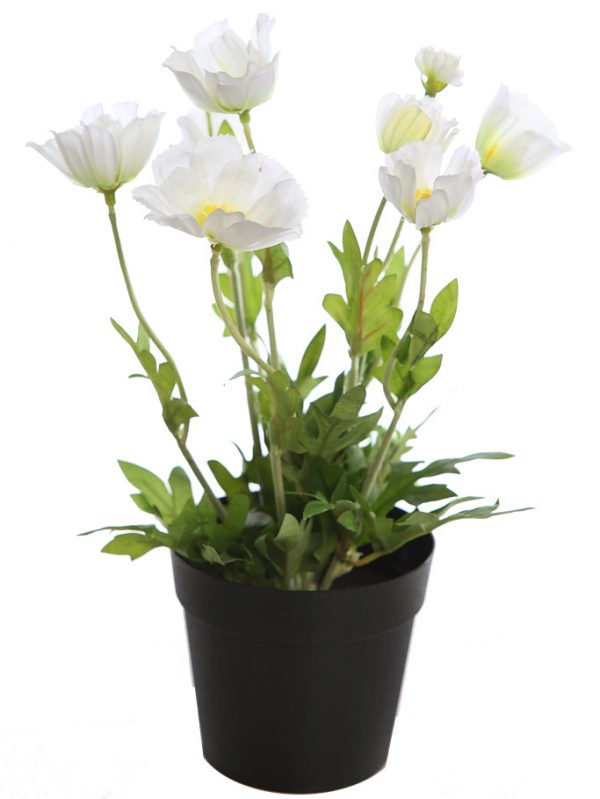 71484M.01.jpeg Cosmos Artificial 28Cm Con Maceta - Imagen 1