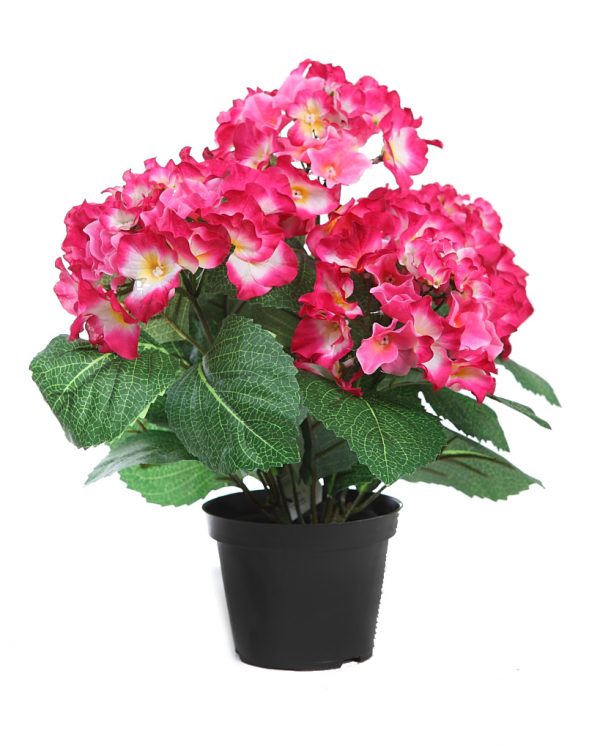 Hortensia Artificial 42Cm Con Maceta Hortensia Artificial 42Cm Con Maceta