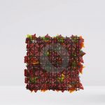 PLACA HIEDRA OTOÑAL ARTIFICIAL 50CMX50CM - Imagen 3