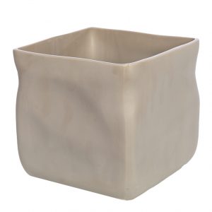 Macetero Ceramica Cube G. 19X19Cm
