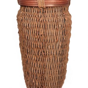 Macetero De Rattan Trenzado Alt 71 Cm 36 Cm