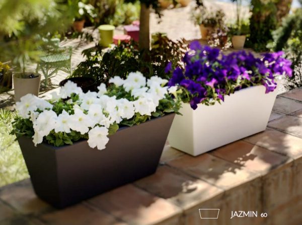 Jardinera Fibra 60.5Cm X 28Cm Alt 25Cm - Imagen 1