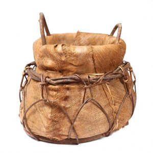 Jarron Mimbre Coco 23Cm