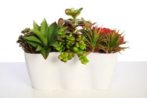 JARDINERA SUCULENTAS ARTIFICIAL 32CM - Imagen 2