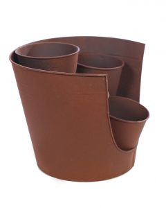 JARDINERA MULTIMACETA METAL 25CM - Imagen 2