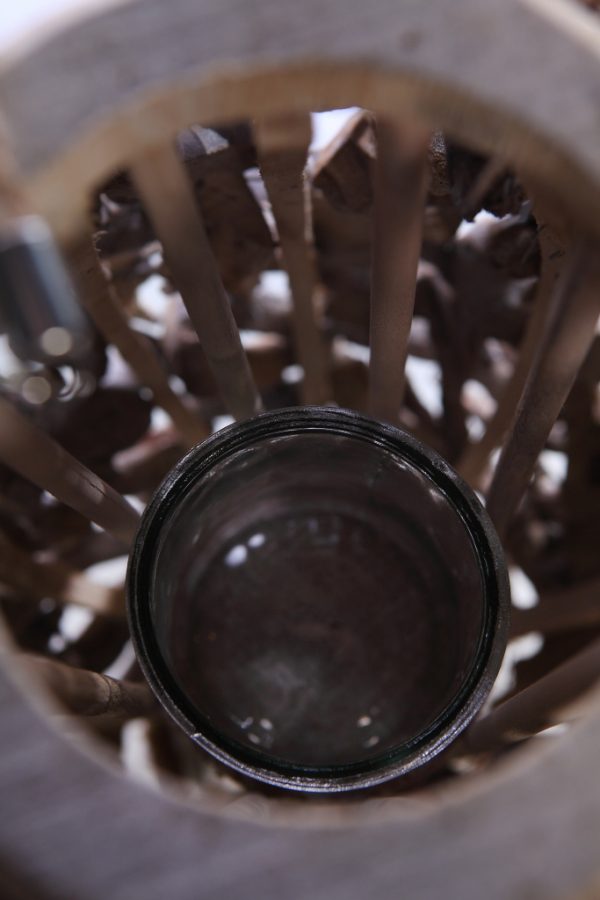 Farol Para Vela Cortezas Madera - Imagen 3