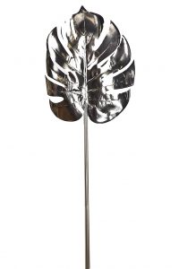 Hoja Monstera Plata 68Cm