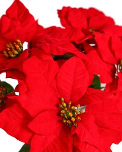 Maceta De Poinsettia Artificial 48Cm - Imagen 2