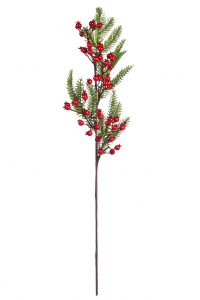Vara Berry Y Pino Navidad 75Cm