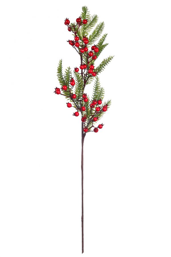 AD0702.03-2.jpeg Vara Berry Y Pino Navidad 75Cm - Imagen 1