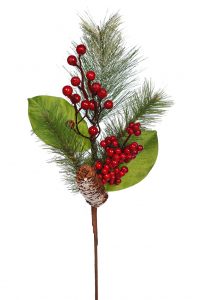 Vara De Pino Piña Y Berry Artificial 45Cm