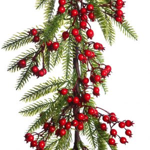 Guirnalda Pino Y Berries 180Cm
