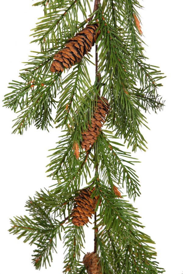 GPLAHX6-2.jpeg Guirnalda Pino Piñas 150Cm - Imagen 1