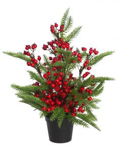 Maceta Berries Navidad 50Cm