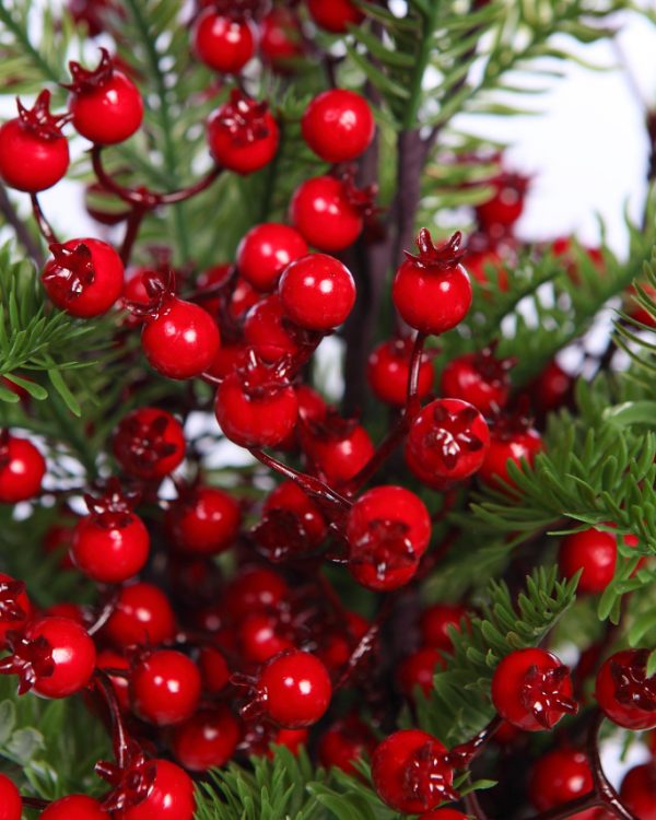 Maceta Berries Navidad 50Cm - Imagen 2