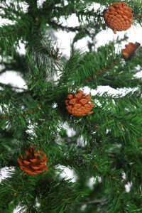 Arbol Navidad Artificial Piñas - Imagen 2