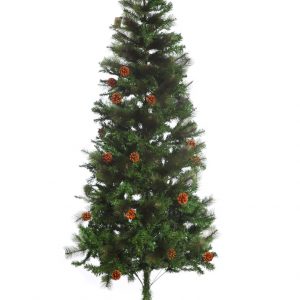 ARBOL ARTIFICIAL NAVIDAD PIÑAS 225CM