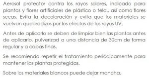 Spray protector rayos uva