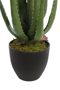 Cactus Aloe Artificial 55cm - Imagen 3