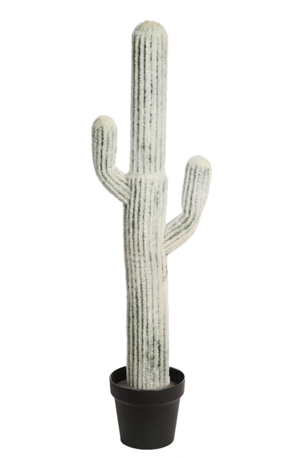 CACTUS CEPHALOCEREUS ARTIFICIAL 90CM EN MACETA - Imagen 1