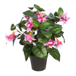 Fuchsia Artificial 35cm En Maceta - Imagen 3