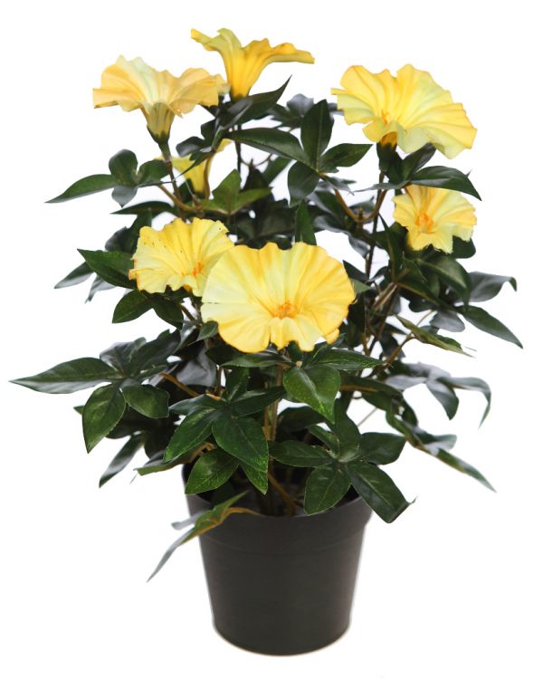 Impatiens Artificial 32cm En Maceta - Imagen 4