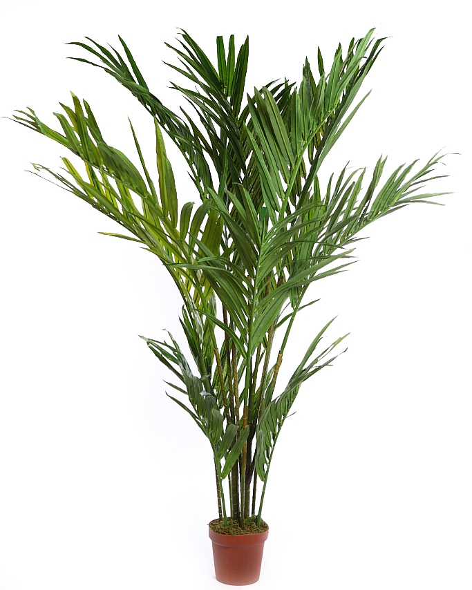 Areca palmera artificial verde en maceta Ø60 x 45 cm