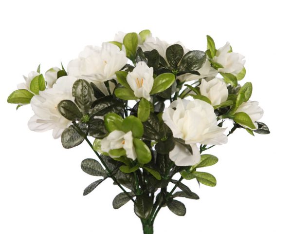 Mata-Azalea-Artificial-30cm-blanco Mata Azalea Artificial 30cm - Imagen 1