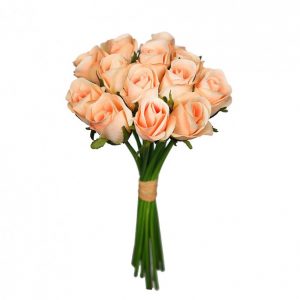 Bouquet Atado Rosas X16 25Cm