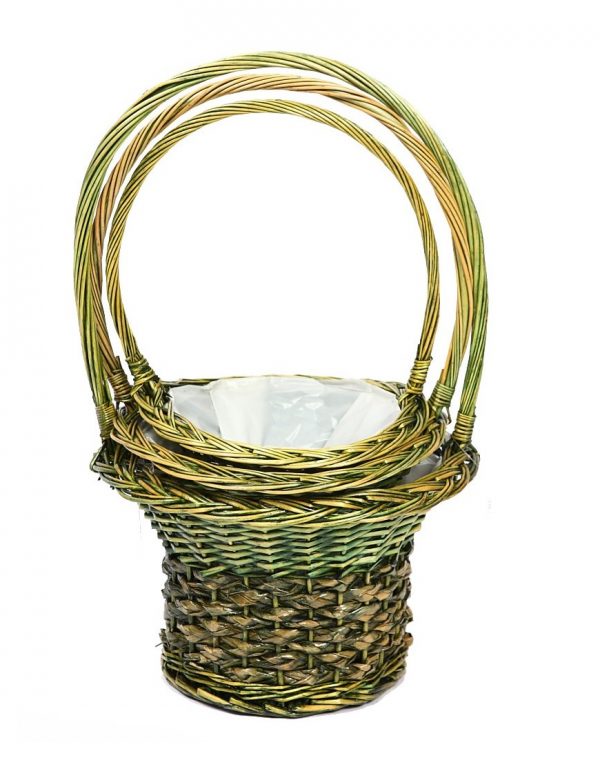 cesta-set-x3-55cm-verde Cesta Set X3 55Cm - Imagen 1
