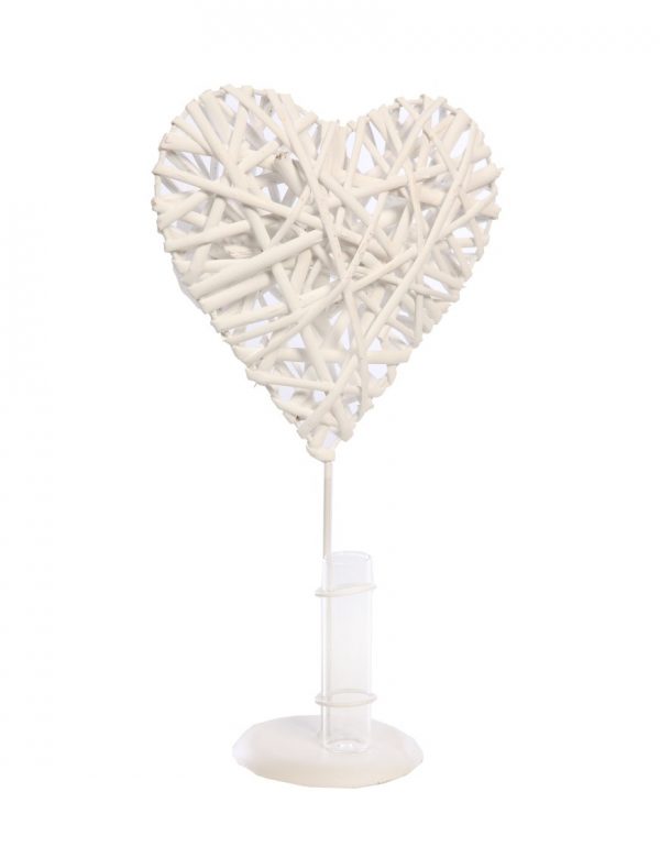 florero-corazon-mimbre-35cm Florero Corazón Mimbre 35Cm - Imagen 1