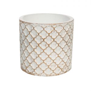 Maceta De Ceramica Geometric 7,5Cm