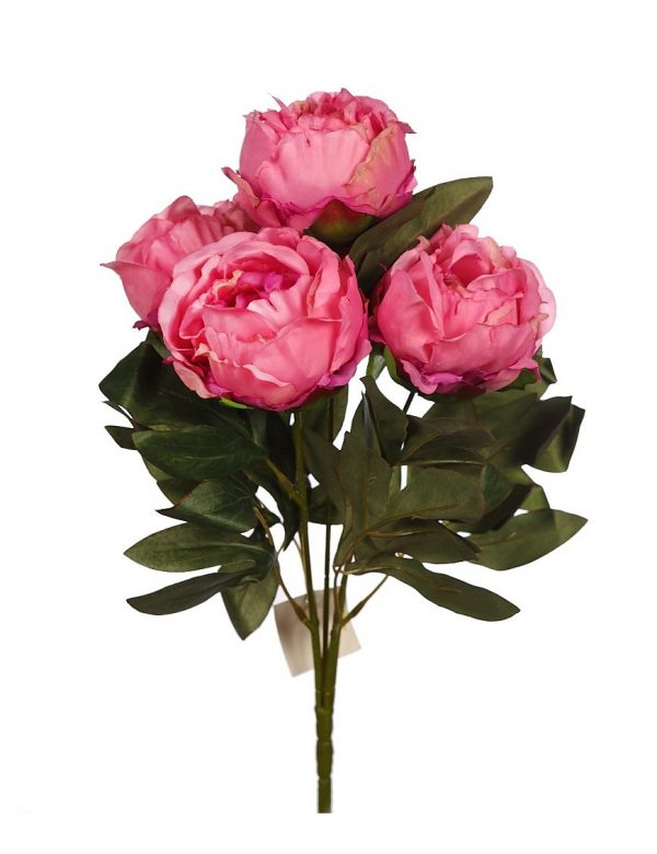Flor Artificial Ramo Peonias 42cm Flor Artificial Ramo Peonias 42cm