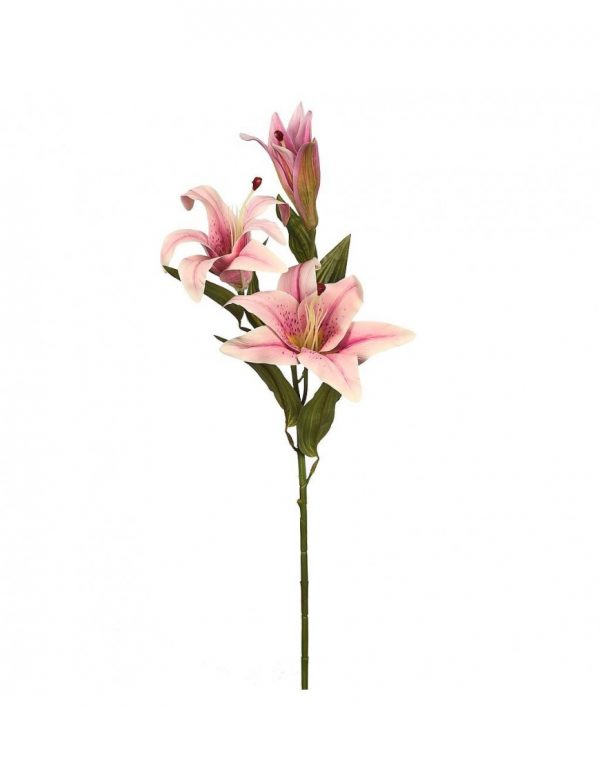 Flor Artificial Vara Lilium 85cm Flor Artificial Vara Lilium 85cm