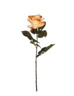 Flor Artificial Vara De Rosa 75Cm