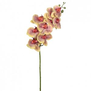 Flor Artificial Vara Orquidea 95cm