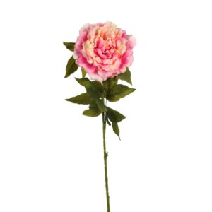 Flor Artificial Vara Peonia 76cm