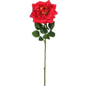 Flor Artificial Vara Rosa 65cm