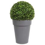 MACETERO PLASTICO ALTA CALIDAD ALT 54CM Ø44CM - Imagen 2