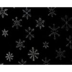 ROLLO CELOFAN DECORADO COPOS DE NIEVE 80CM - Imagen 2