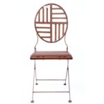 SILLA  DE JARDIN PLEGABLE ALT. 100 CM ANCH.40 CM - Imagen 2