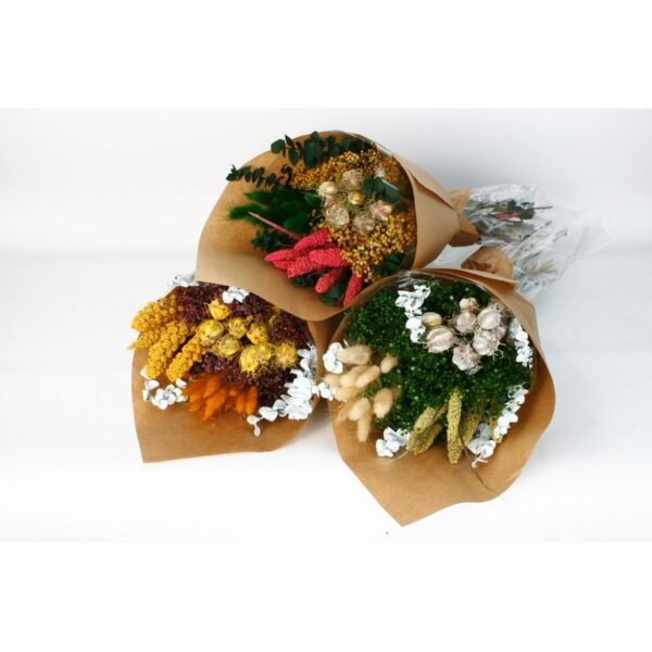 BOUQUET FLOR SECA SURTIDA 65CM - Imagen 1