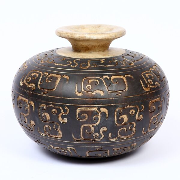 1413-922_0 ANFORA INDIA ALT 20 CM Ø 26 CM - Imagen 1